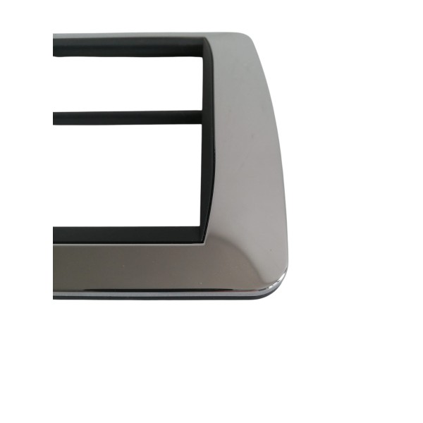 Bticino L4816CR Living internacional placa cromada 3+3p